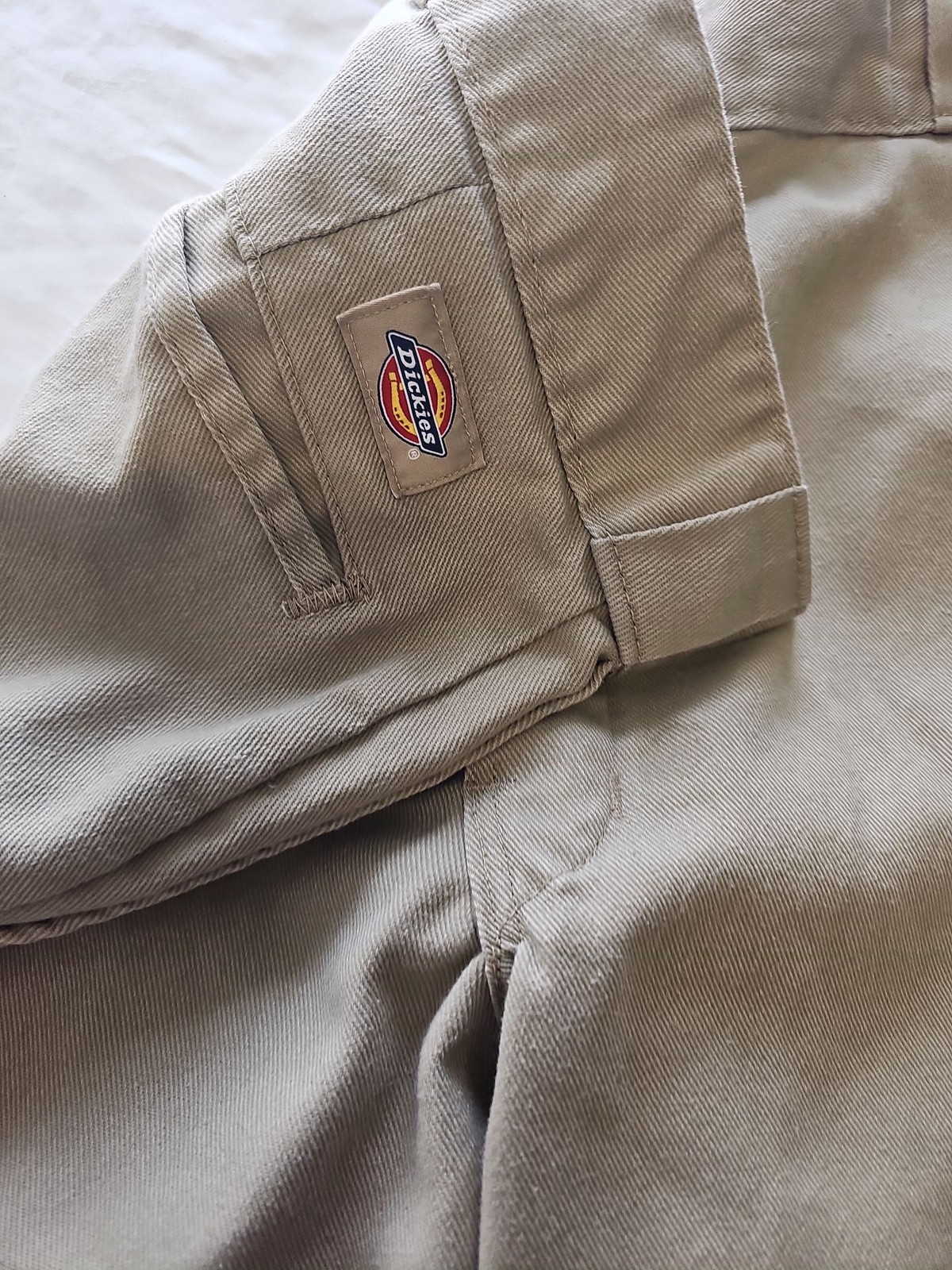 Dickies 874 Original Fit Work Pants in Khaki W38 L32 E623