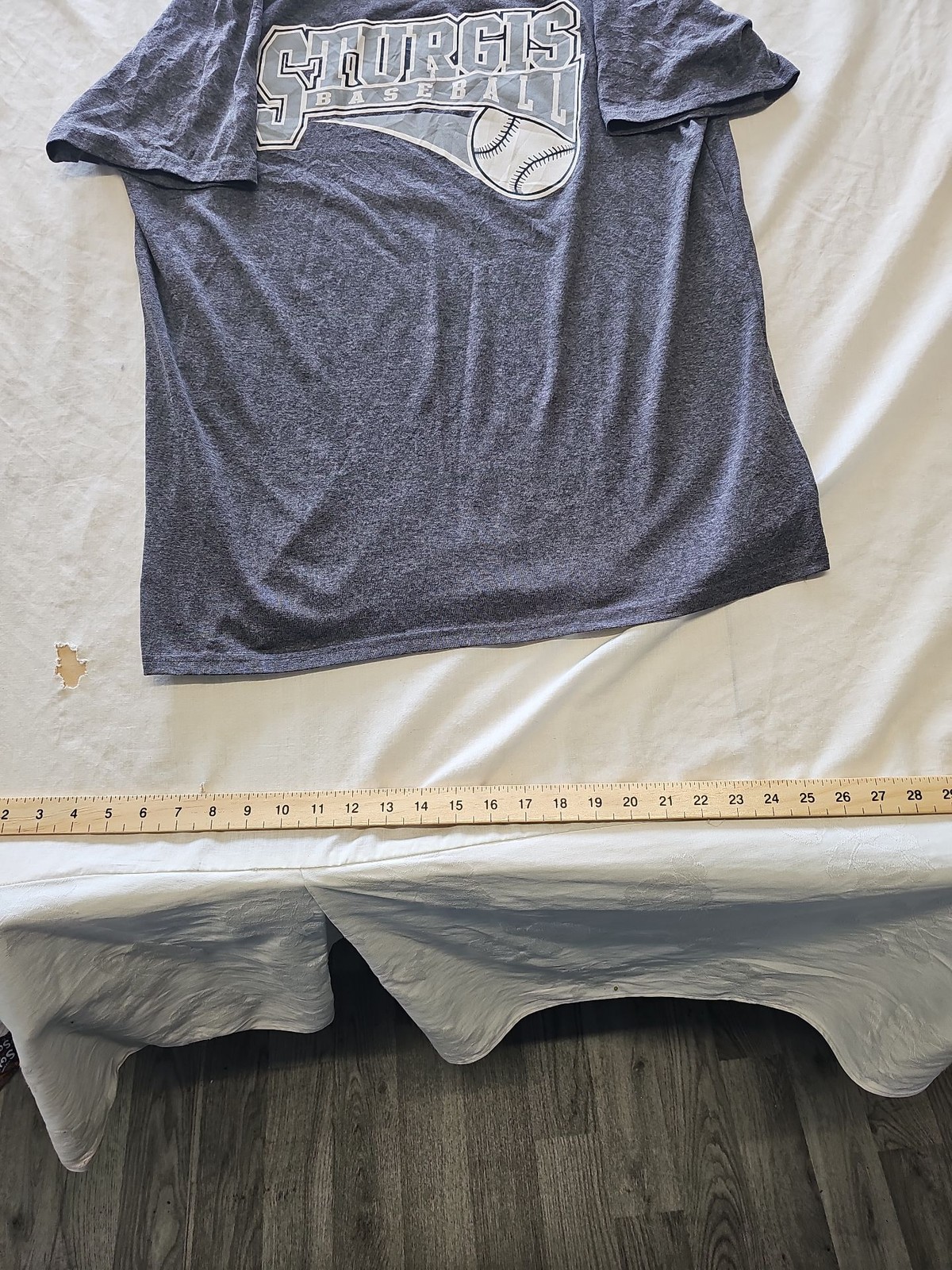 Under Armour HeatGear Sturgis Baseball Graphic T-Shirt M E628 - Image 6