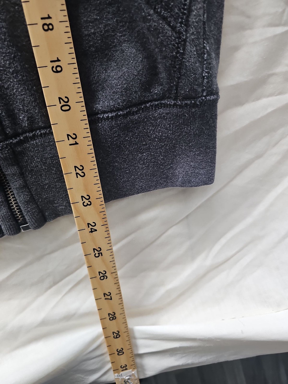 Polo Ralph Lauren Charcoal Grey Full-Zip Hoodie XS A438 - Image 6