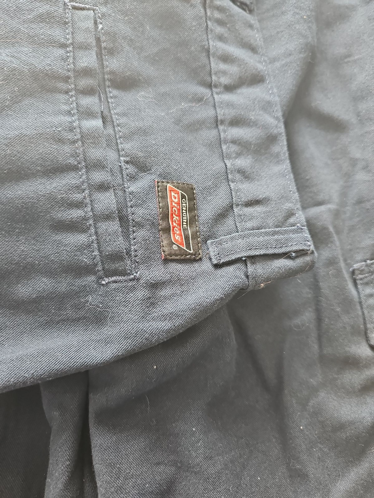 Genuine Dickies Navy Blue Utility Cargo Pants W34 L31 I