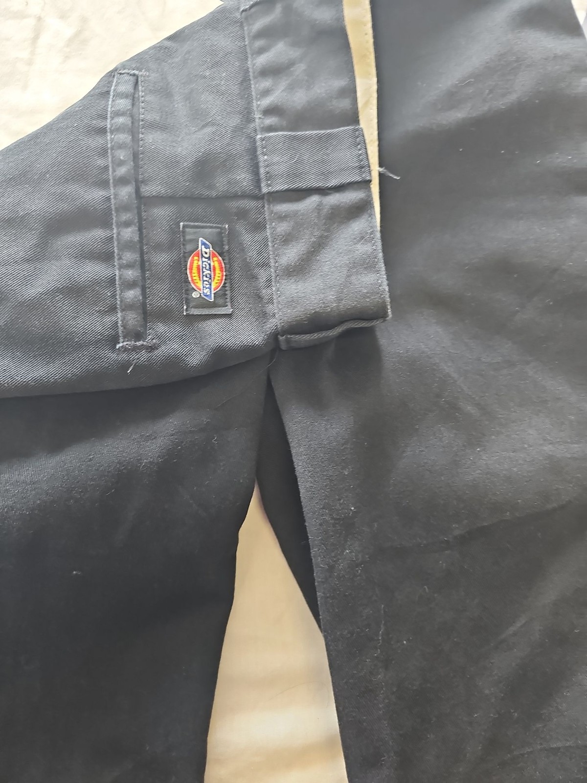 Dickies 874 Original Fit Work Pants in Black W28 L31 needs a new buckle I67