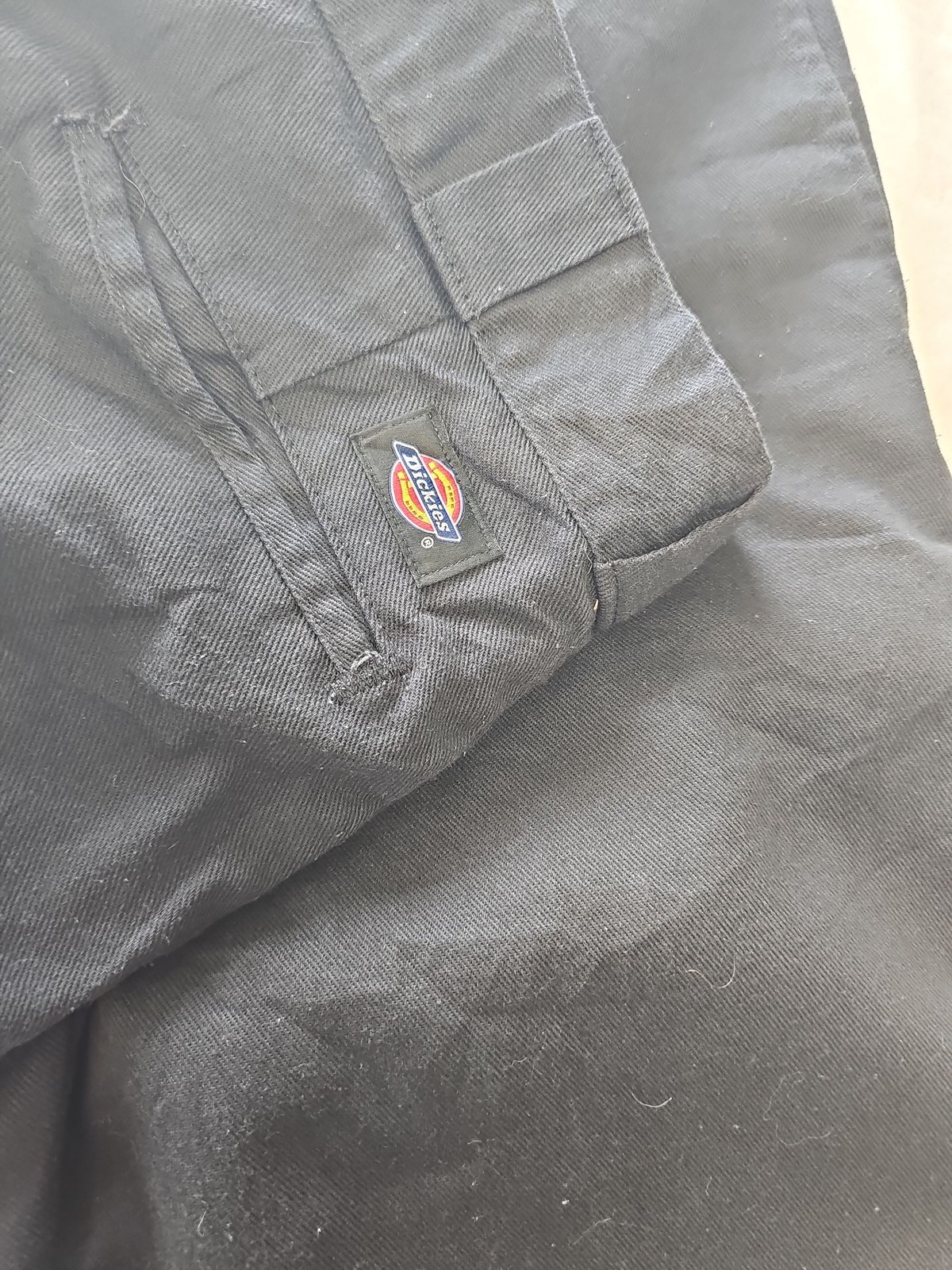 Dickies 874 Flex Original Fit Work Pants in Black W32 L31 I618 - Image 8
