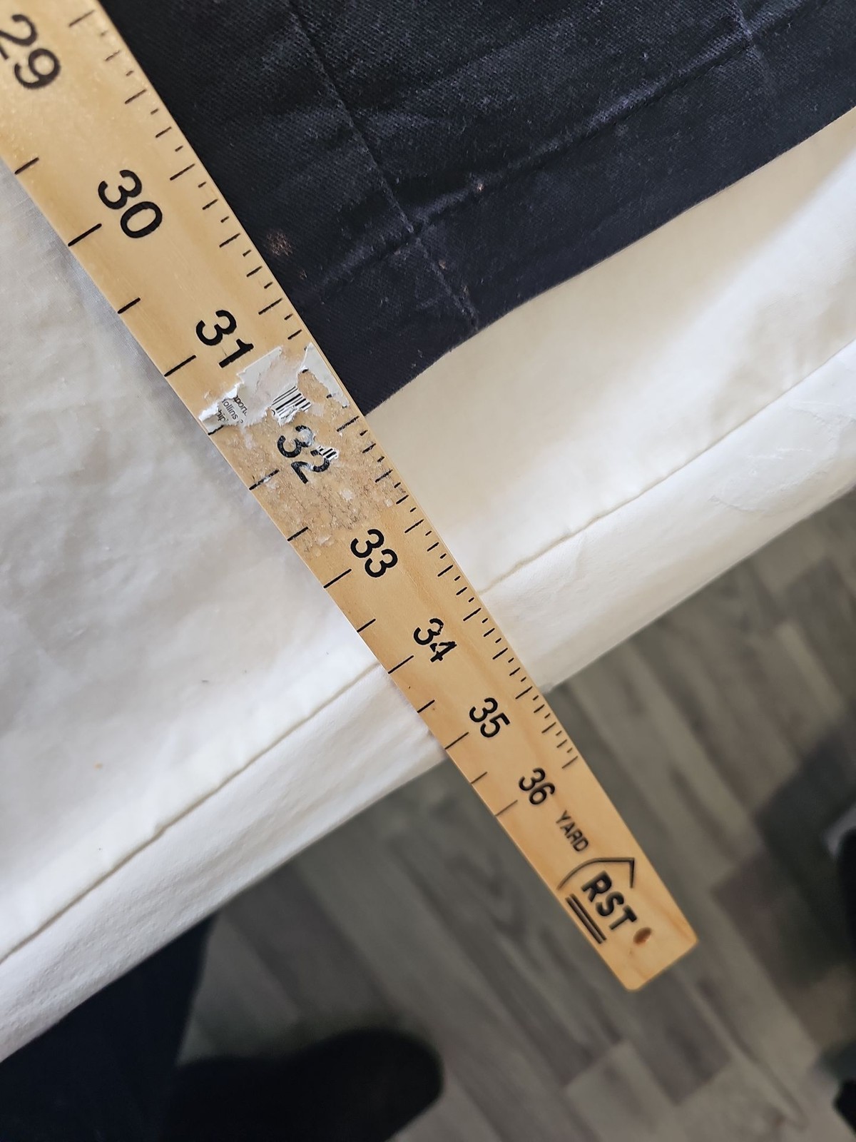 Vintage Dickies 874 Work Pants Black W32 L32 I622 - Image 7