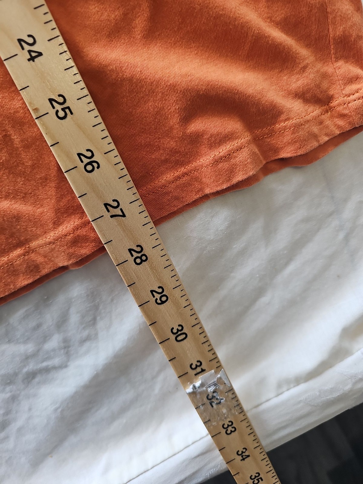 Avirex AVX Orange Graphic Tee Shirt Size XL i612 - Image 5