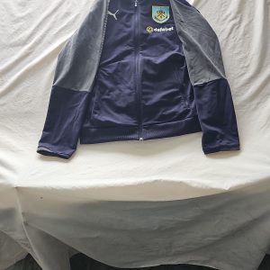 Puma Burnley FC Training Track Jacket Navy Grey Size L  399