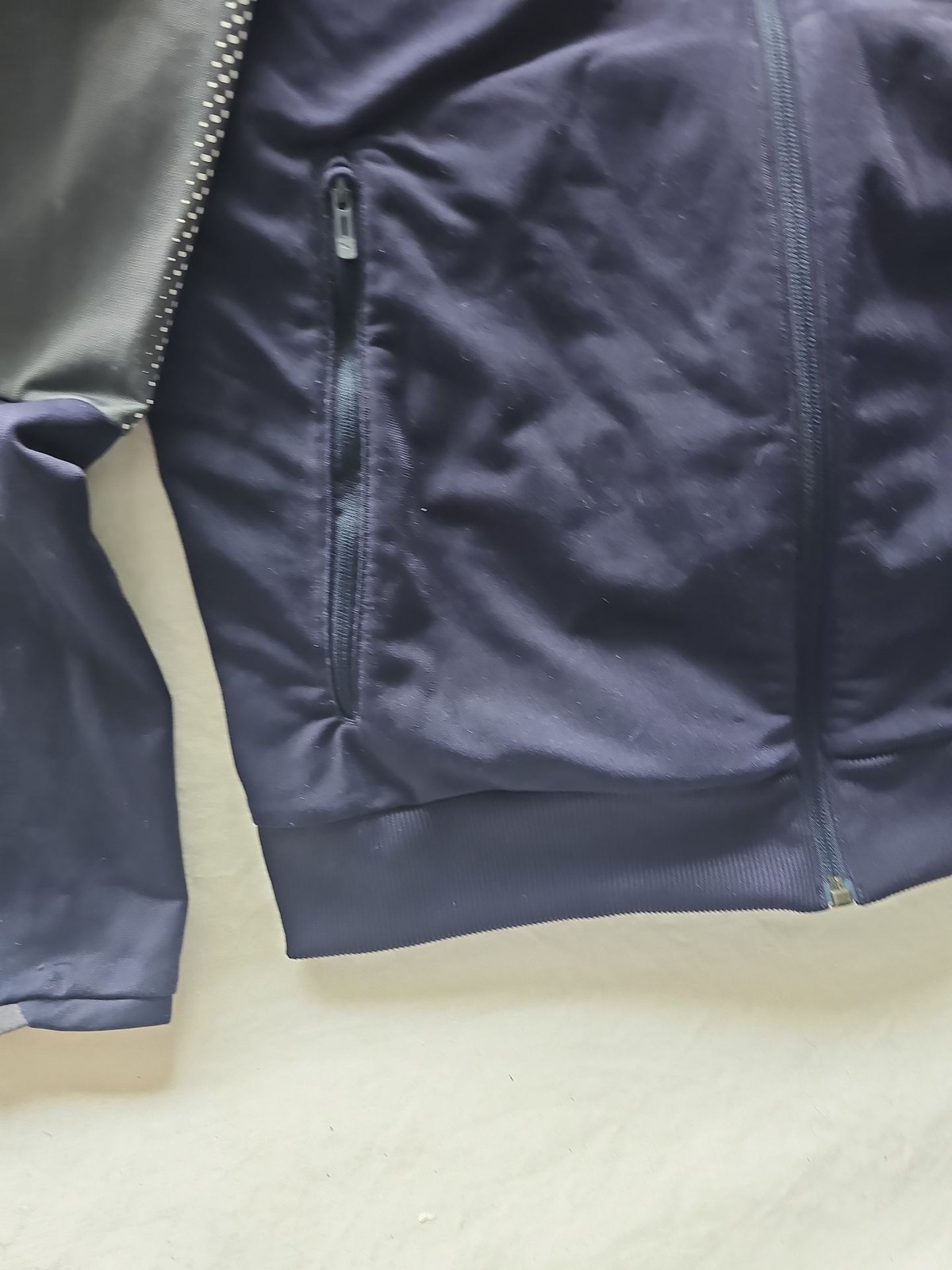 Puma Burnley FC Training Track Jacket Navy Grey Size L 399 - Image 9
