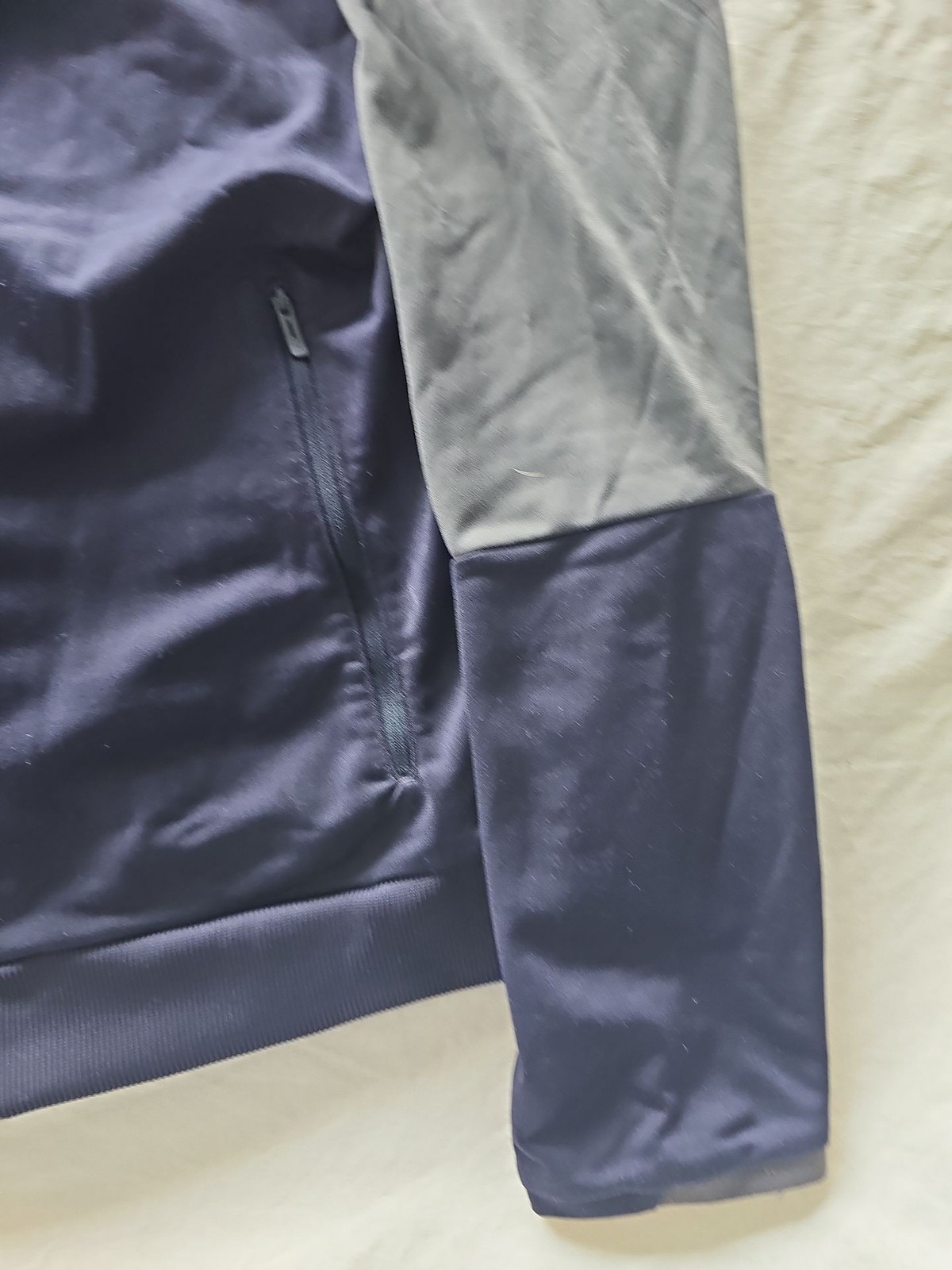 Puma Burnley FC Training Track Jacket Navy Grey Size L 399 - Image 10