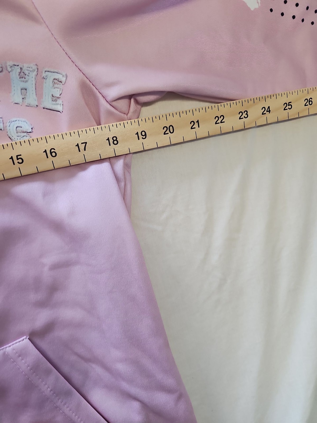 After The Saints Pink Y2K Style Zip-Up Hoodie Medium J652 - Image 8