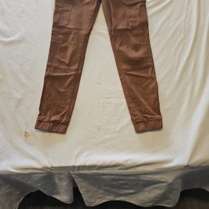 Bridgehead Angle Brown Slim-Fit Cargo Joggers - Men's Size S J
