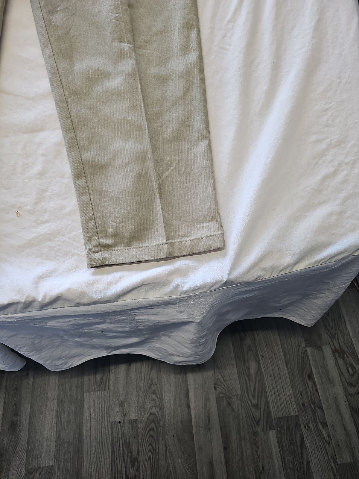 Vintage Dickies 874 Original Fit Work Pants in Khaki 46x30 J643 - Image 5