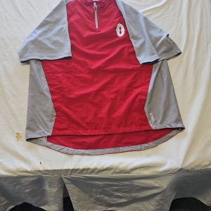 Majestic MLB Boston Red Sox Cool Base Quarter-Zip Training Pullover Xl J645