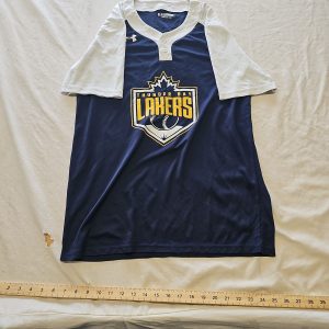 Under Armour Thunder Bay Lakers Baseball Jersey Shirt E639