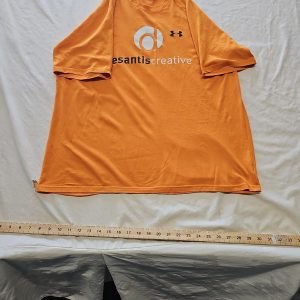 Under Armour DeSantis Creative Graphic T-Shirt Orange Men's LG E640