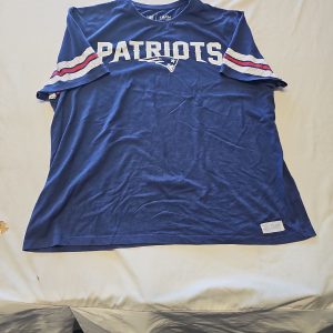 NFL New England Patriots Team Apparel Navy T-Shirt N709 Approx size xl