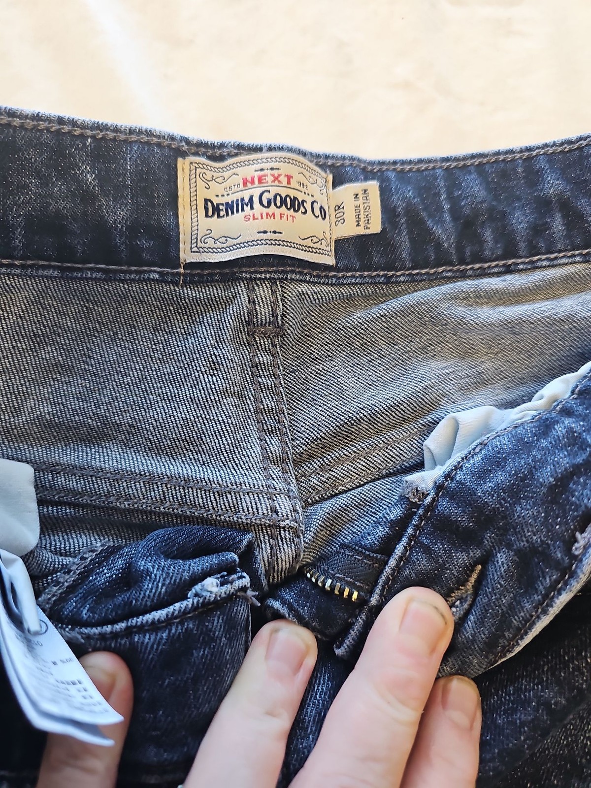 Next Denim Goods Co. Slim Fit Blue Jeans W30 L31 M704