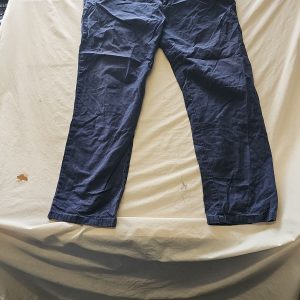 Tu Men's Navy Blue Chino Trousers 44 Regular Casual Cotton Blend  386