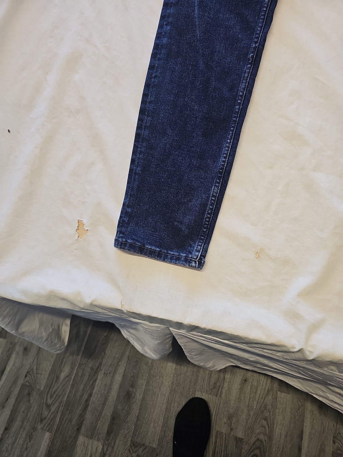 Next Denim Goods Co. Slim Fit Blue Jeans W30 L31 M704 - Image 5