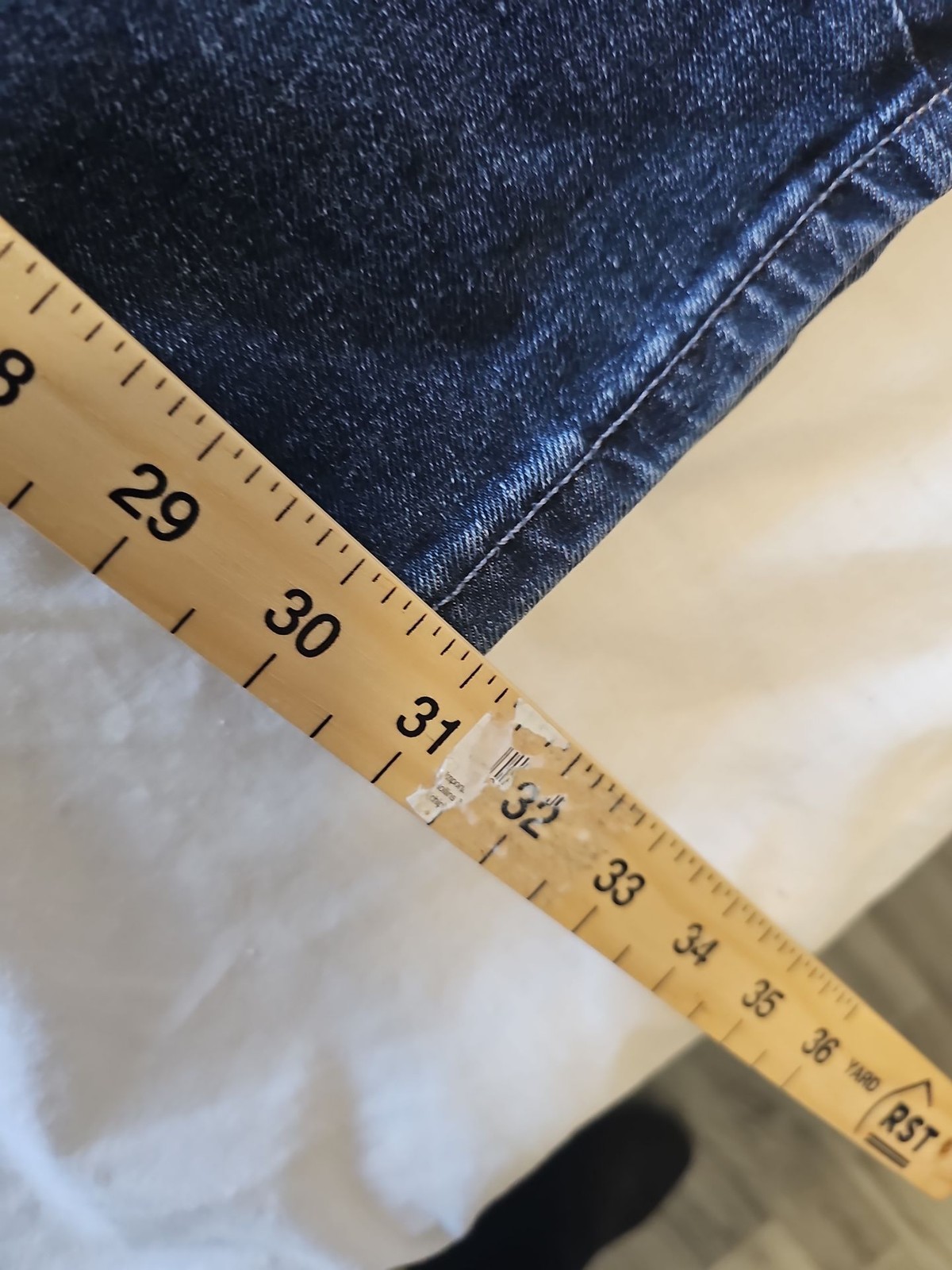Next Denim Goods Co. Slim Fit Blue Jeans W30 L31 M704 - Image 8