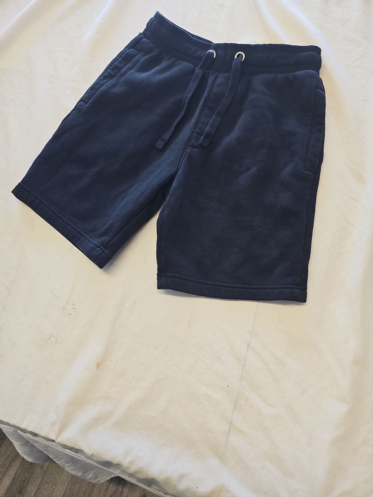 Tu Men's Black Fleece Sweat Shorts - Size S (30-32") M705 - Image 4