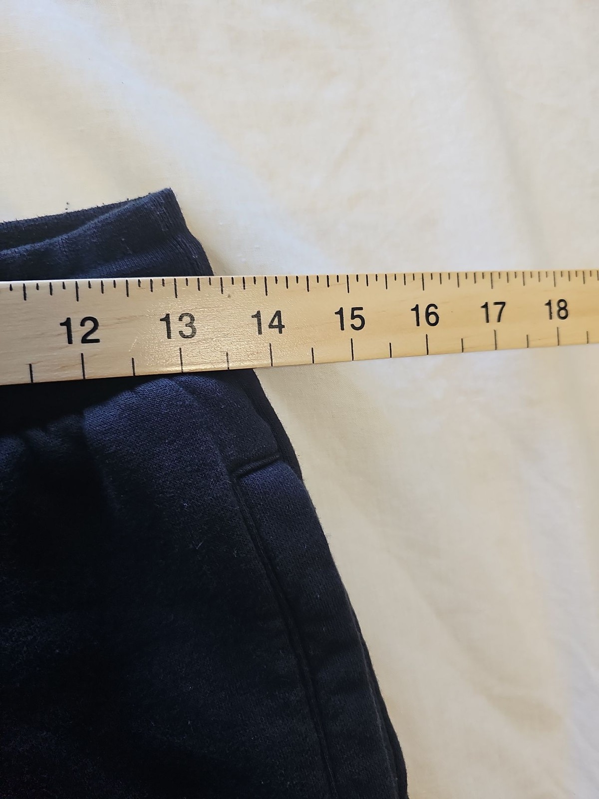 Tu Men's Black Fleece Sweat Shorts - Size S (30-32") M705 - Image 5