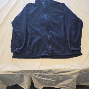 Vintage Starter Men's Navy Blue Full-Zip Fleece Jacket 2XL N707