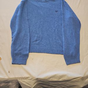 Chaps Blue Crewneck Knit Cotton Sweater XXL N713