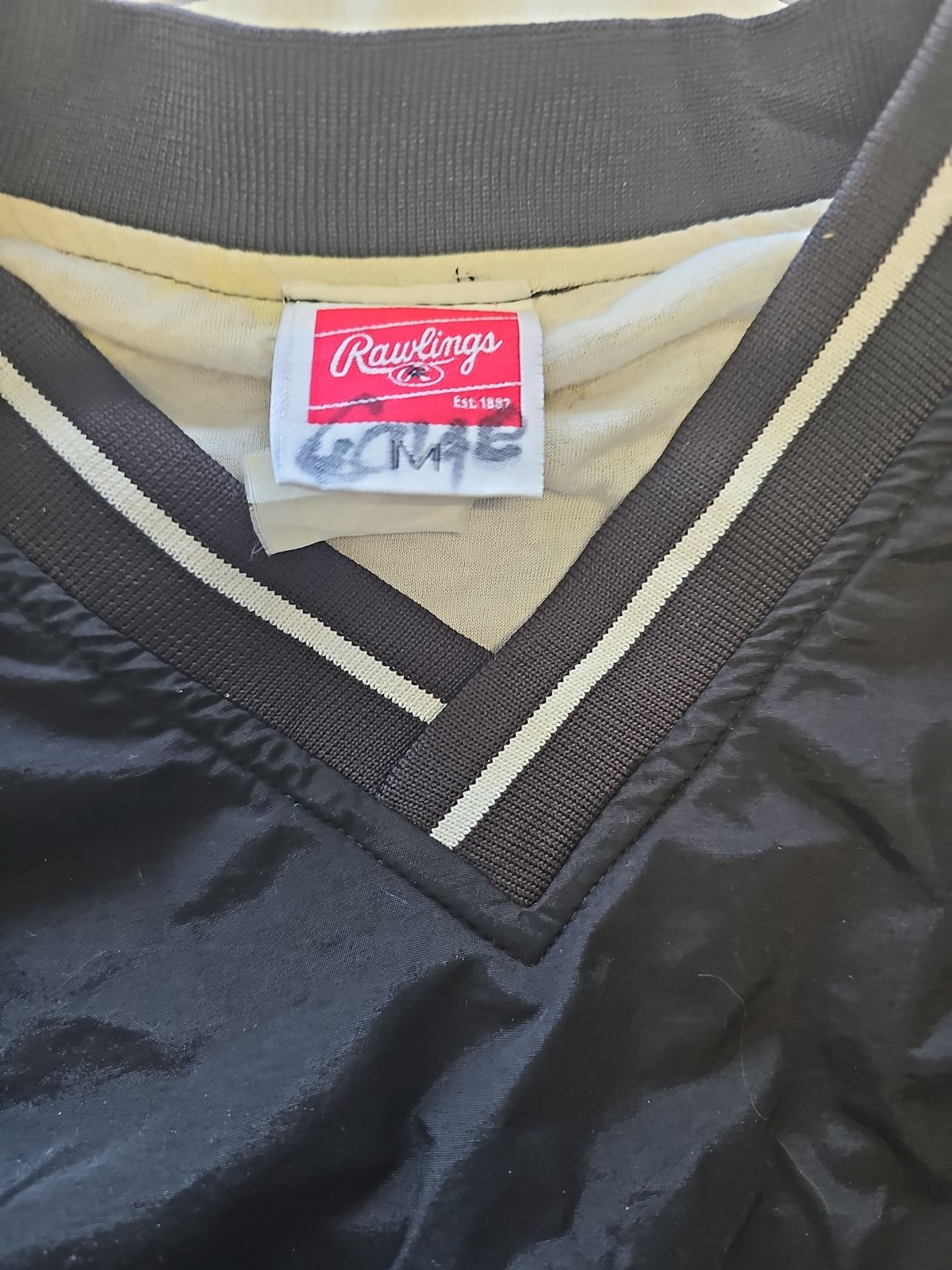 Vintage Rawlings Barracuda Baseball Pullover Windbreaker M M642