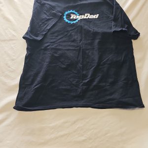 Gildan TopDad Graphic T-Shirt - Black, 2XL, Heavy Cotton 387