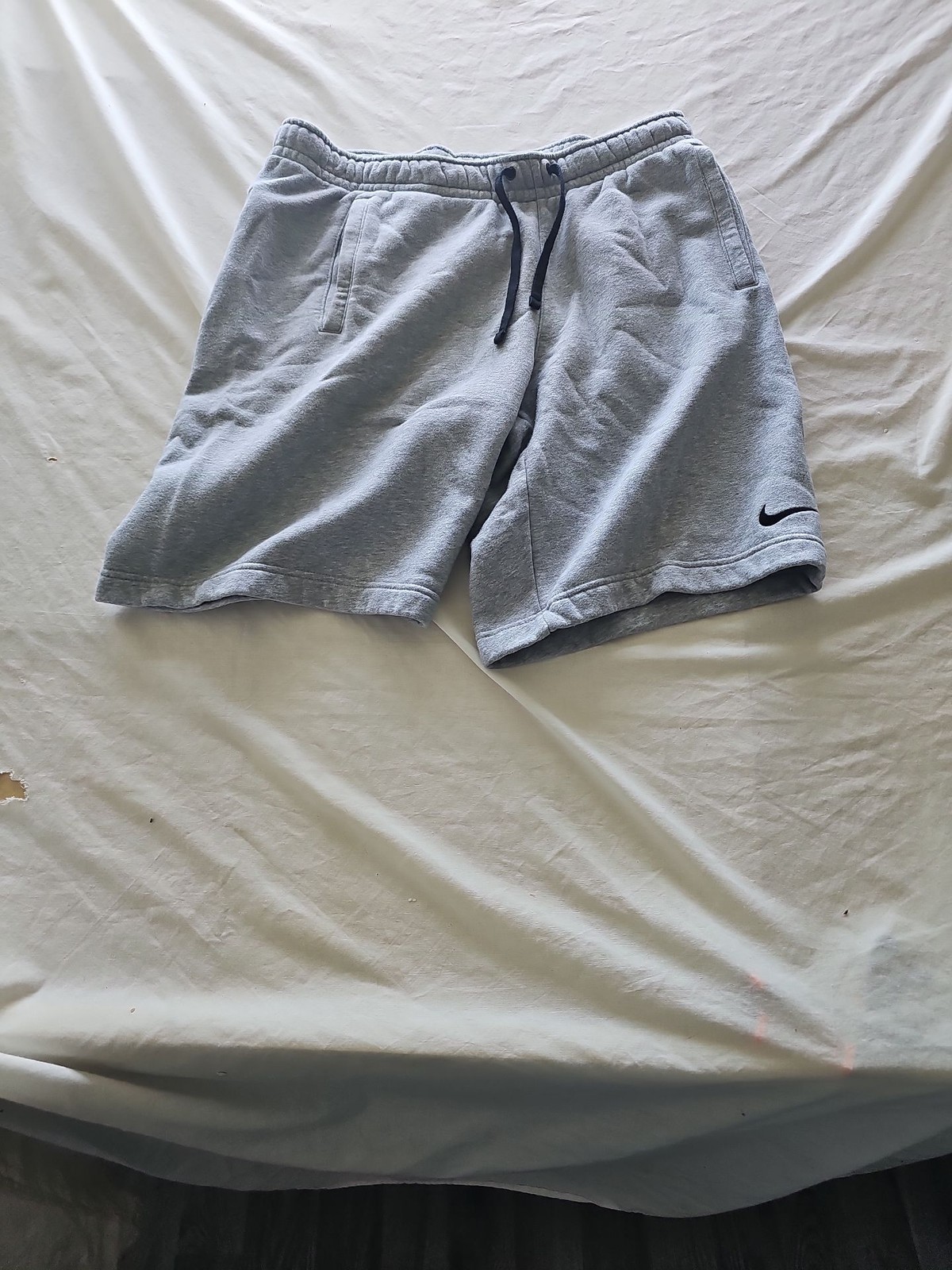 Nike Men's Grey Fleece Sweat Shorts 330