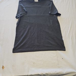 Peter Werth London Charcoal Textured Cotton Knit T-Shirt L L688