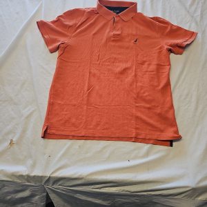 Nautica Performance Deck Polo Shirt - Burnt Orange - XL K666
