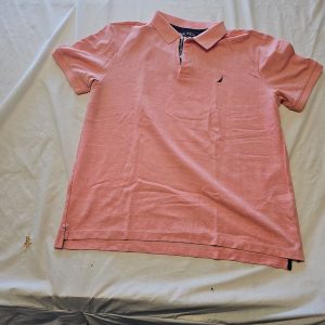 Nautica Performance Deck Polo Shirt - Salmon Pink - XXL K669