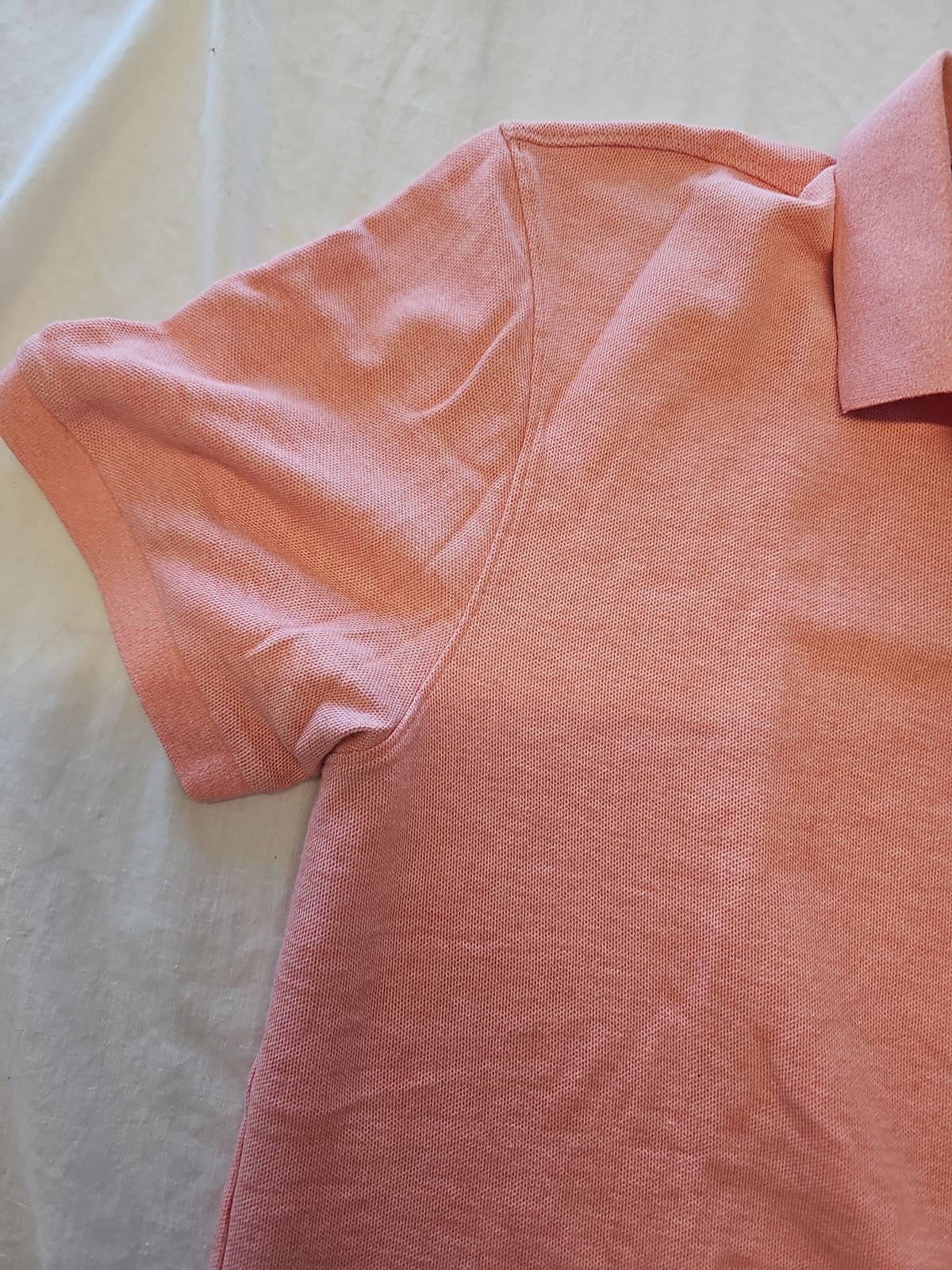 Nautica Performance Deck Polo Shirt - Salmon Pink - XXL K669 - Image 5