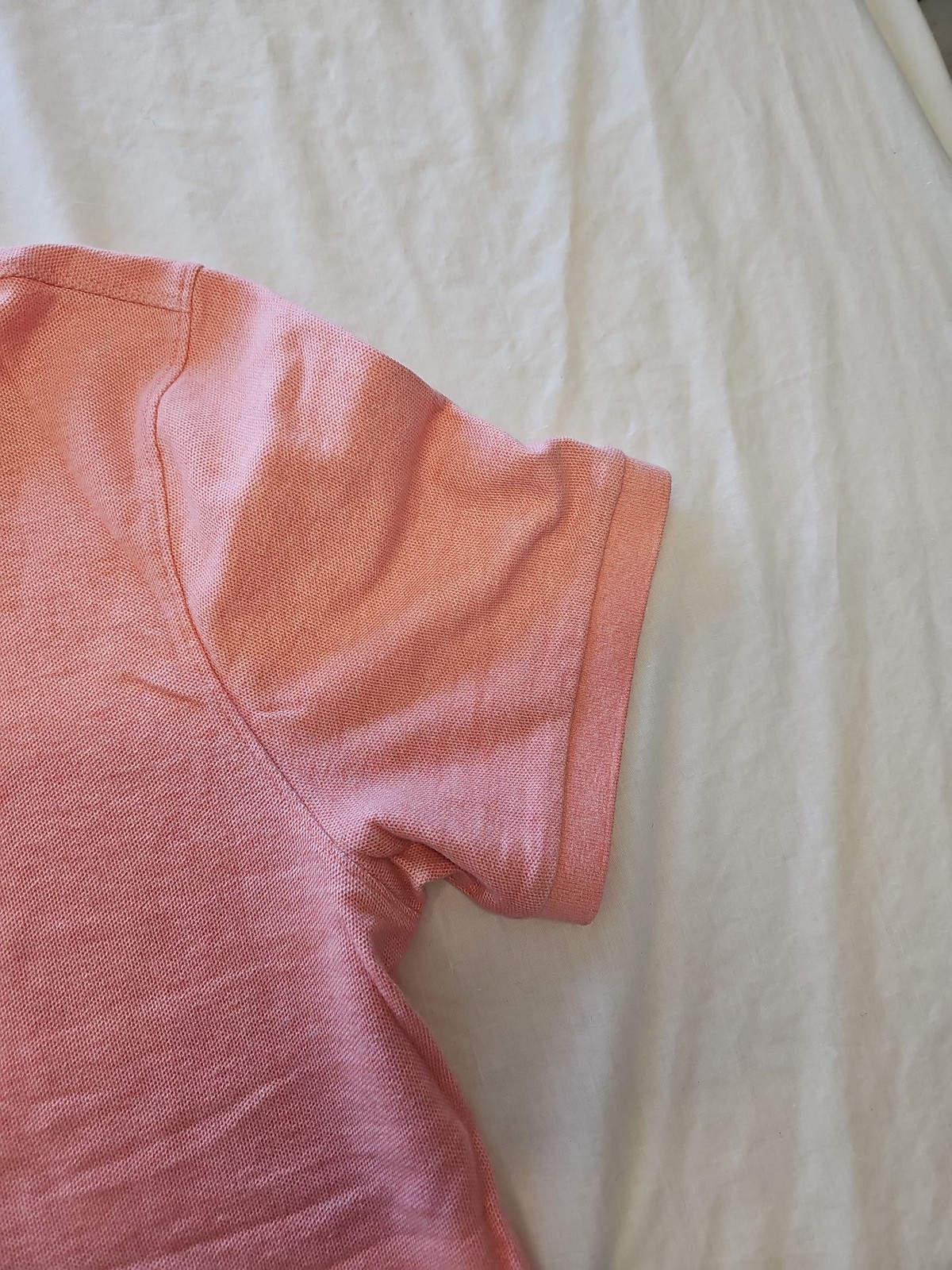 Nautica Performance Deck Polo Shirt - Salmon Pink - XXL K669 - Image 6