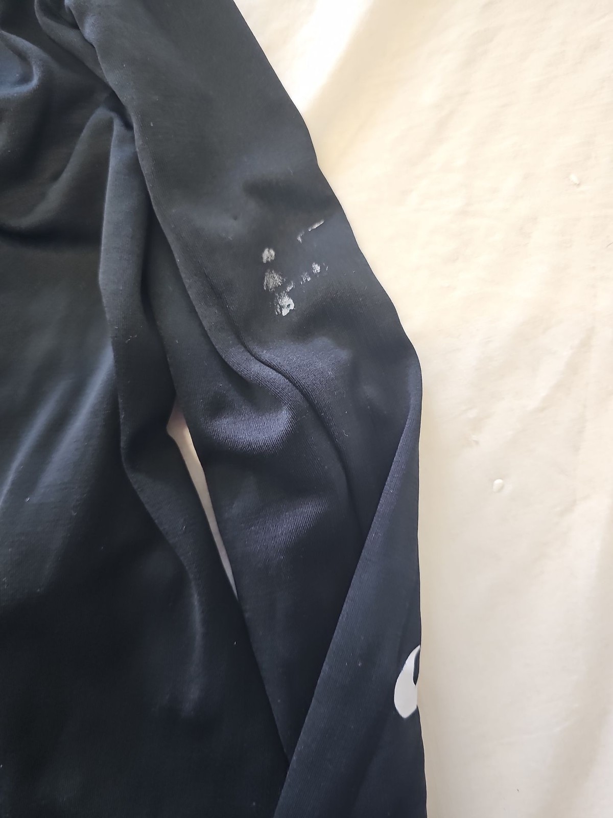 Nike Running Dri-FIT Half-Zip Long Sleeve Top with Arm Swooshes 395 - Image 2