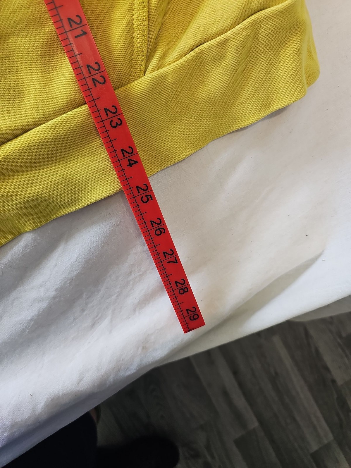 Vintage Nike Sportswear Pullover Hoodie in Vibrant Yellow 396 - Image 9