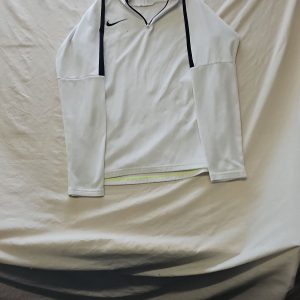 Nike Dri-FIT White Quarter-Zip Training Top  397