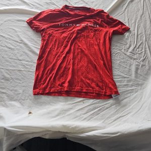 Tommy Hilfiger Classic Logo Red Graphic T-Shirt M A441