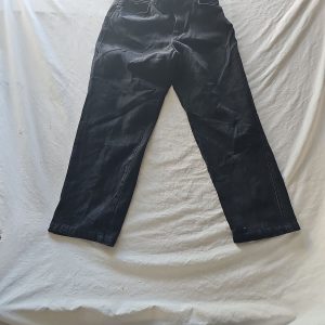 Vintage Lee Original Jeans Black Straight Leg Denim Shorts 368