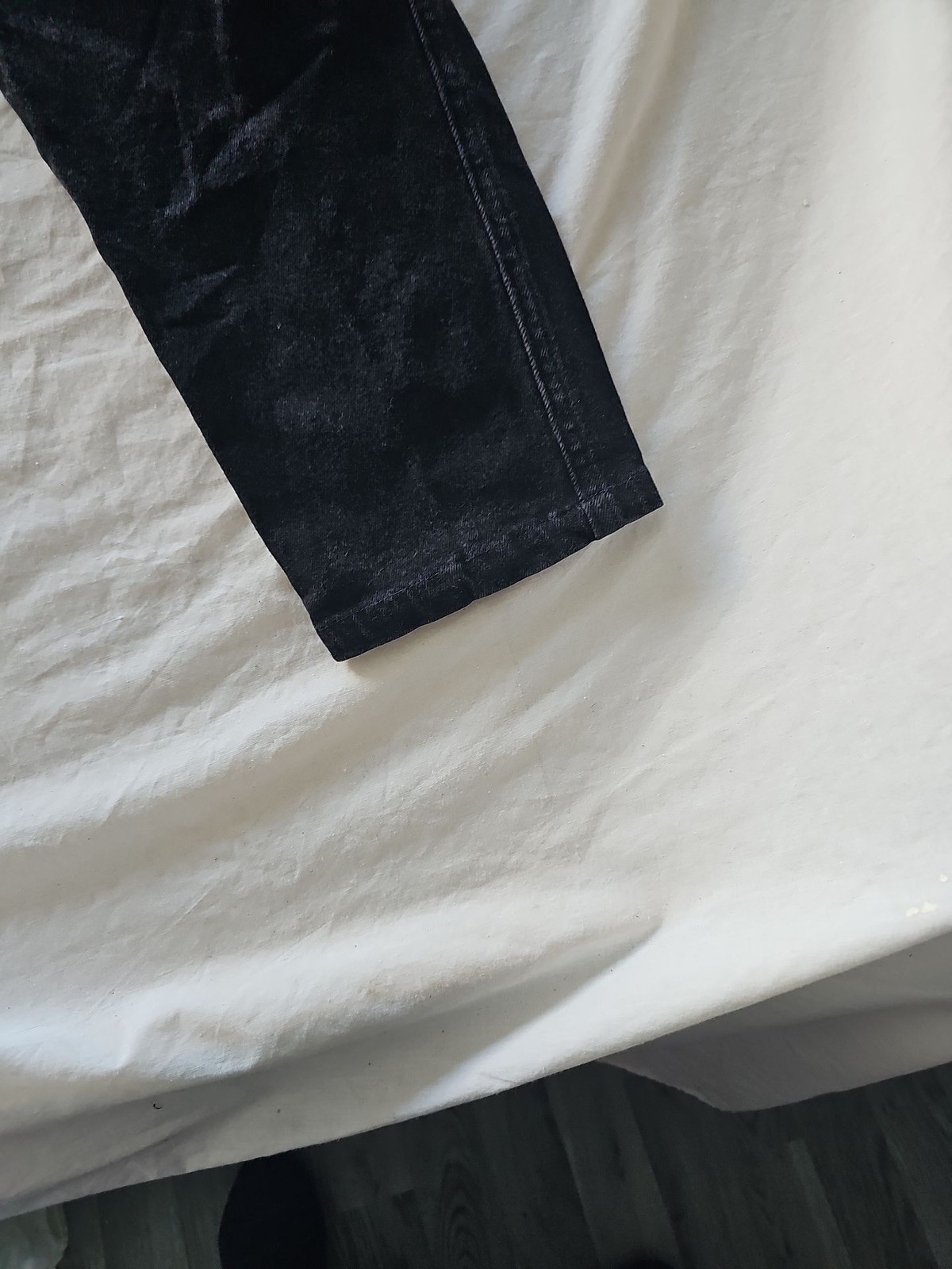 Vintage Lee Original Jeans Black Straight Leg Denim Shorts 368 - Image 4