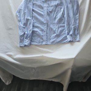Cotton Traders Blue Check Button-Down Shirt 3XL  345