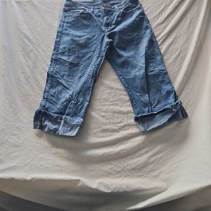 Vintage Lee Women's Blue Denim Cropped Capri Jeans  364