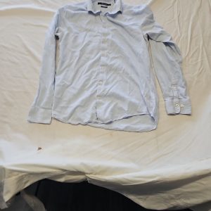 Tiger of Sweden Light Blue Slim Fit Cotton Shirt S41 A443