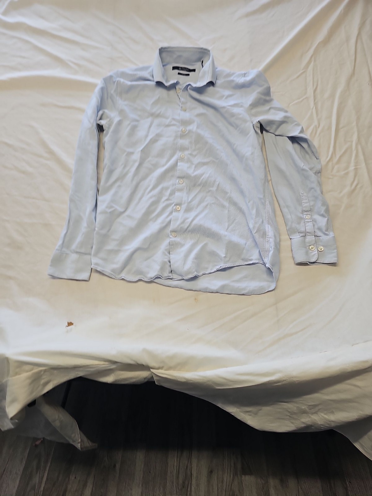 Tiger of Sweden Light Blue Slim Fit Cotton Shirt S41 A443
