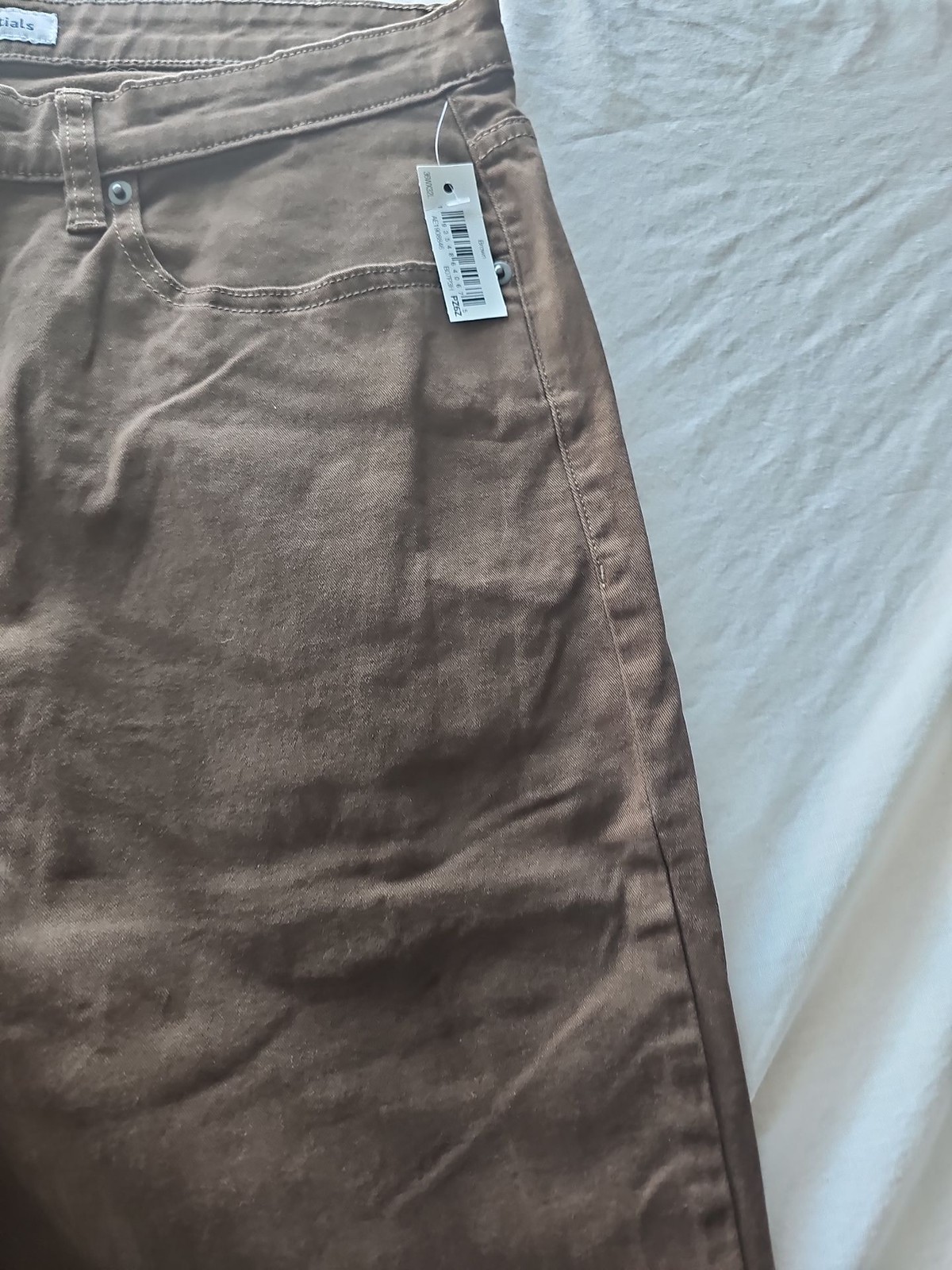 Amazon Essentials Men's Brown Straight-Leg Casual Chino Pants 337 w36 L 29/32 - Image 8