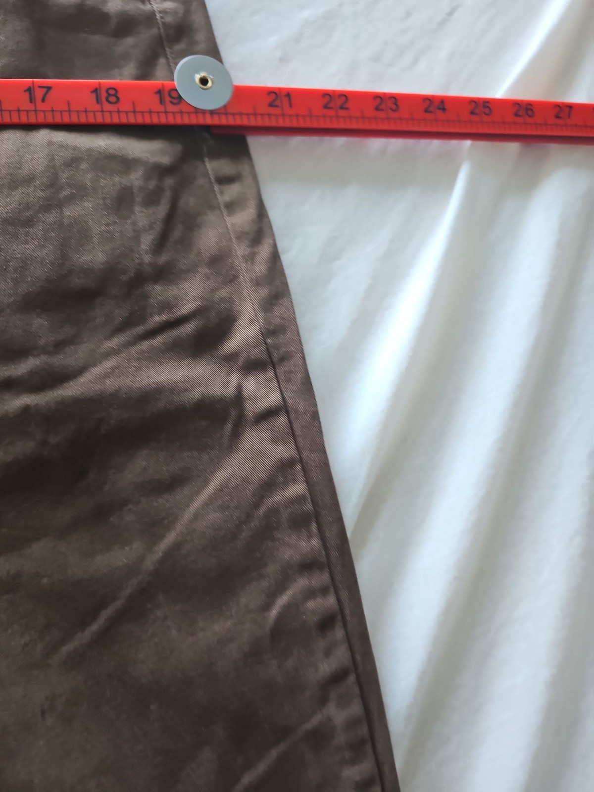 Amazon Essentials Men's Brown Straight-Leg Casual Chino Pants 337 w36 L 29/32 - Image 11