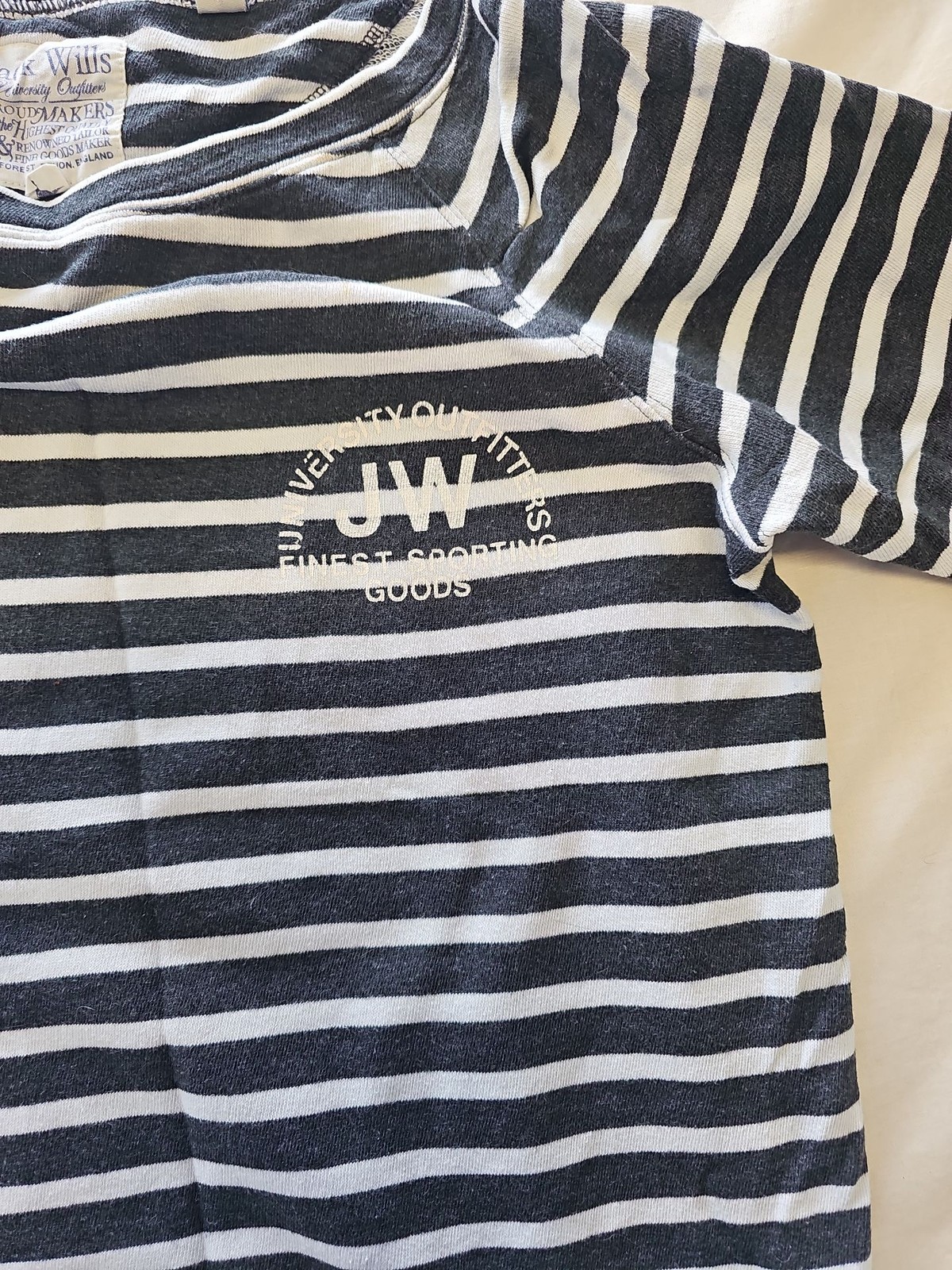 Jack Wills Striped Crew Neck Long Sleeve Top 380 - Image 10