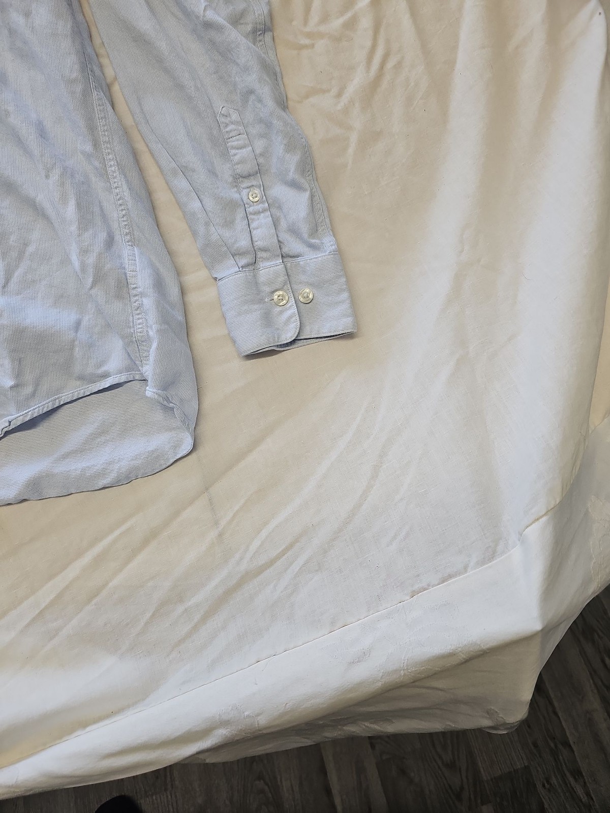 Tiger of Sweden Light Blue Slim Fit Cotton Shirt S41 A443 - Image 5