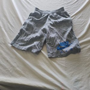Nike Air Youth Fleece Shorts Grey Blue XL 13-15 Yrs  325