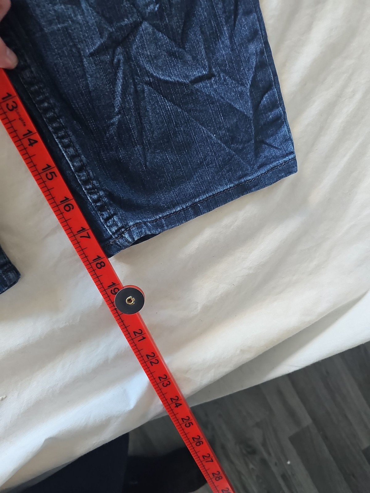 Riders by Lee Women's Indigo Denim Capris 358 - Image 4